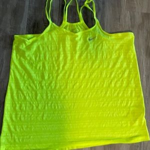 Nike dry fit halter tank top large